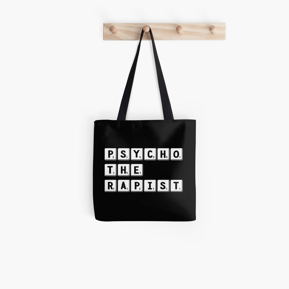 PsychoTheRapist - Identity Puzzle All-Over Graphic Tote Bag